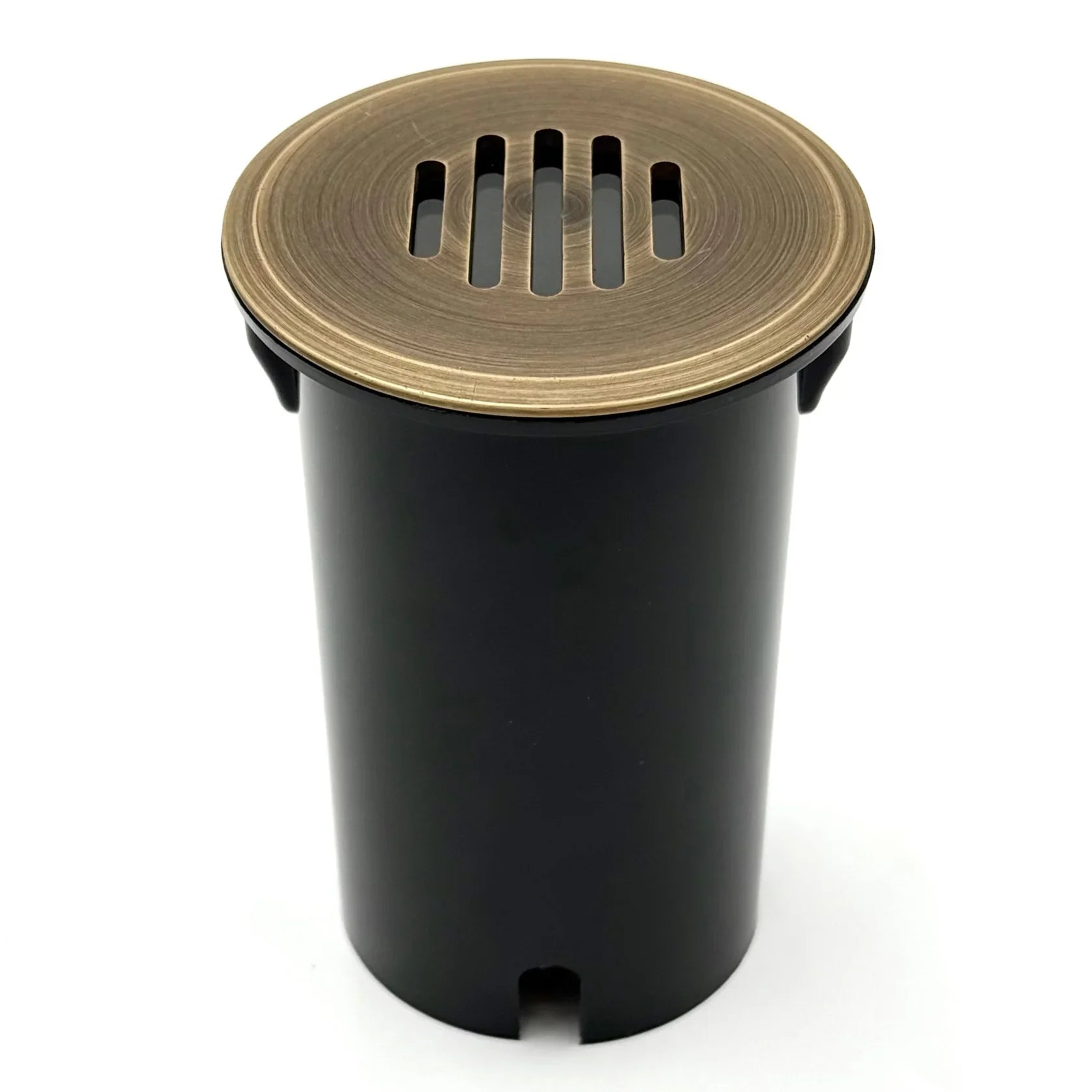Stelvio Black Cast Brass In-Ground Well Light Low Voltage Landscape Lighting - Tampa Home & Garden Store
