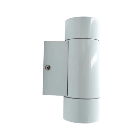 Stelvio Sconce White Finish Up/Down Light Low Voltage Outdoor Lighting - Tampa Home & Garden Store