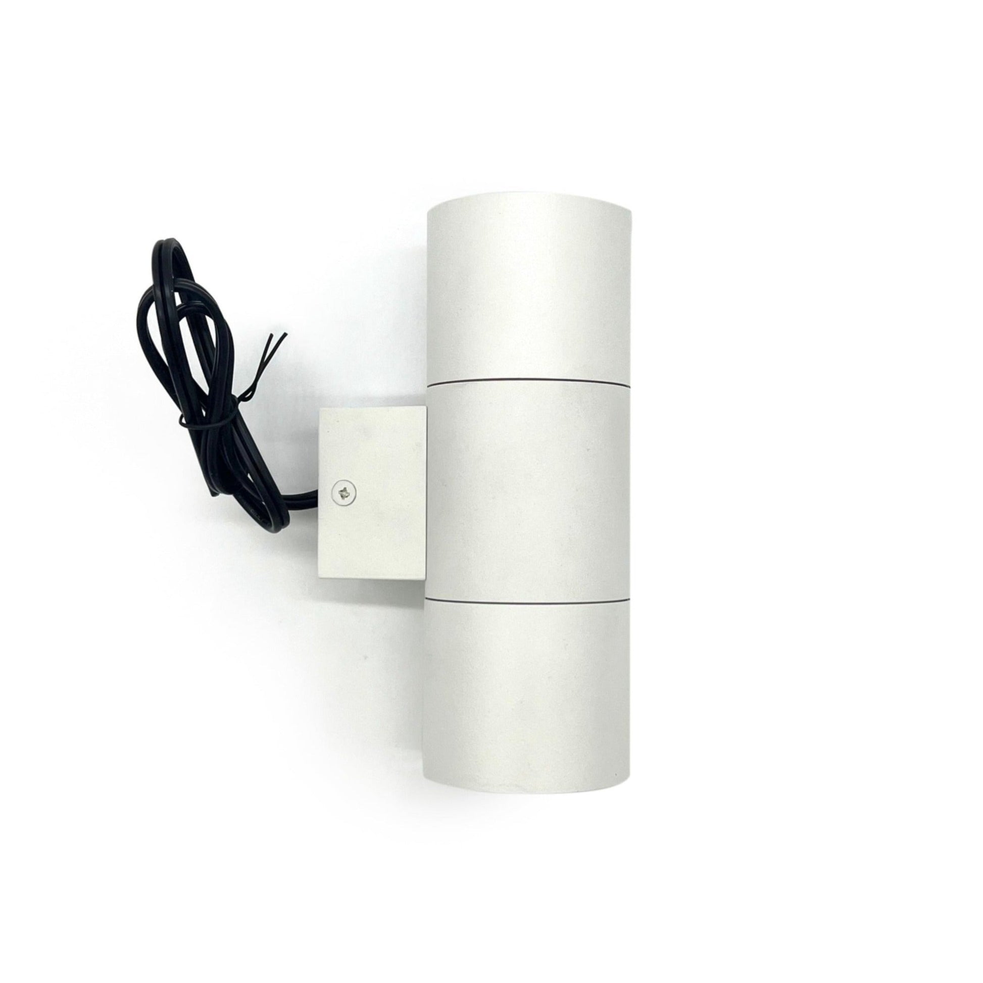 Stelvio Sconce White Finish Up/Down Light Low Voltage Outdoor Lighting - Tampa Home & Garden Store