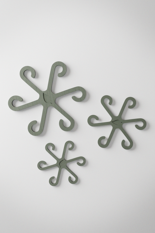 Estacas de soporte para tallos de plantas trepadoras