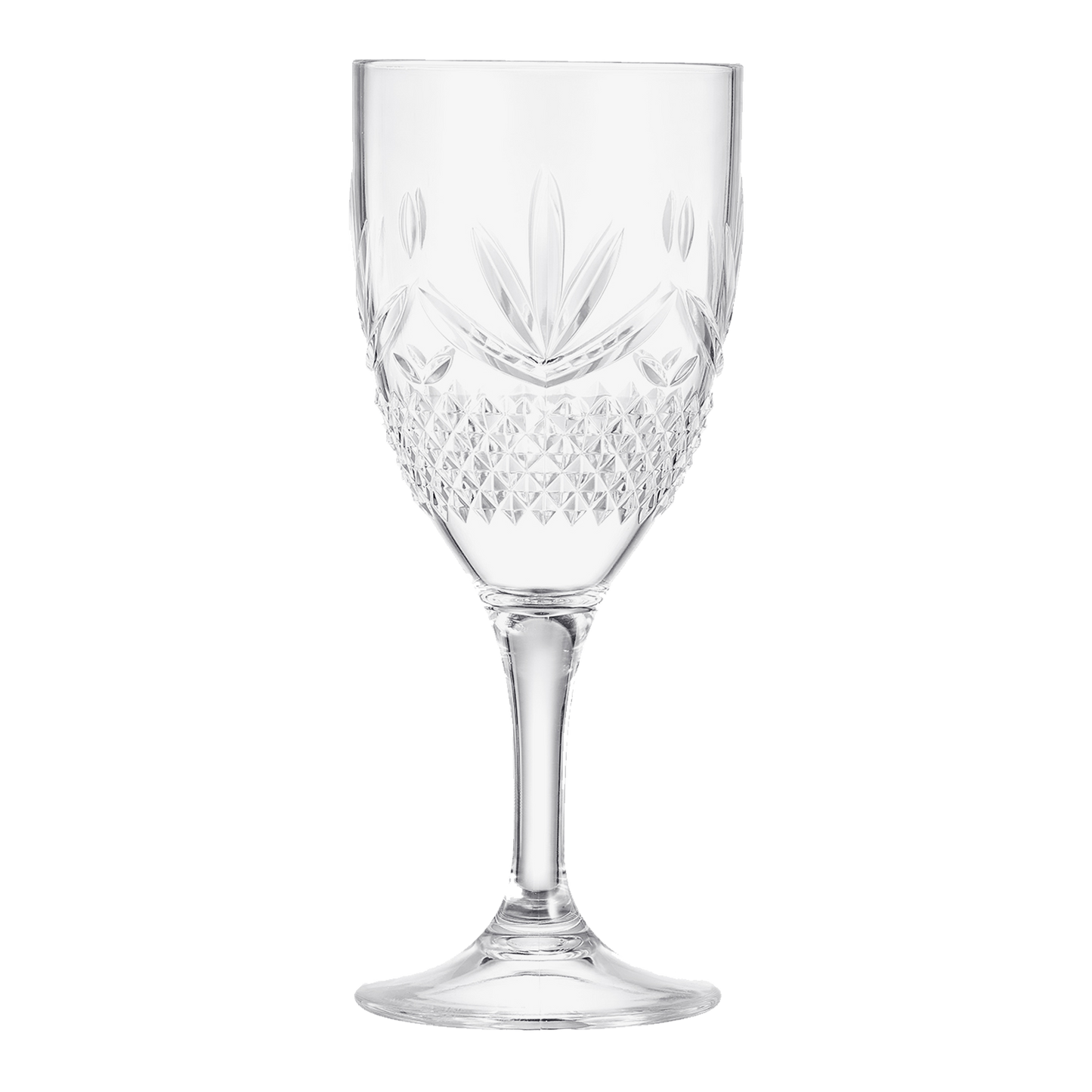 Onix Acrylic Crystal Wine Glasses Set of 4