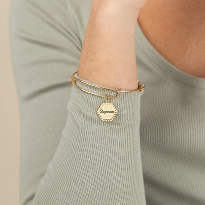 Stepmom Youre in My Heart Forever Charm Bangle