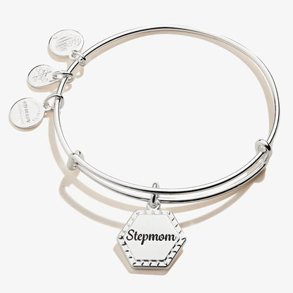 Stepmom Youre in My Heart Forever Charm Bangle