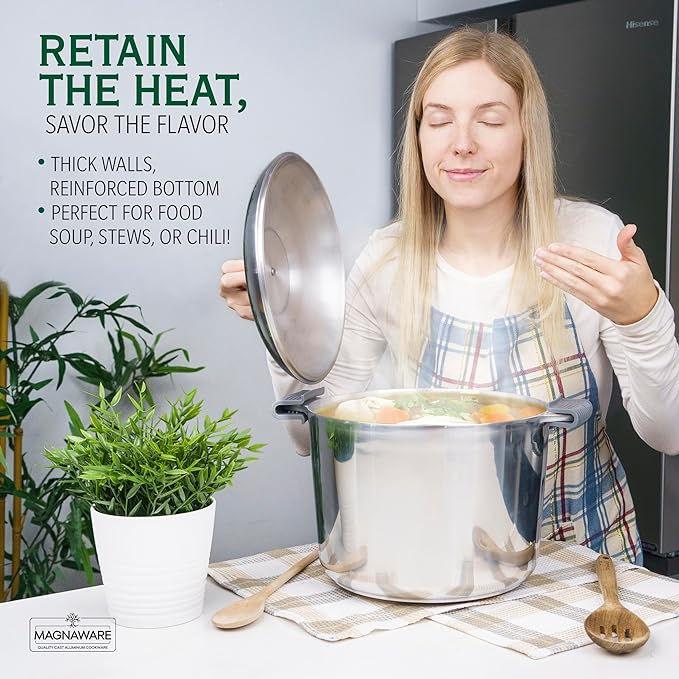 Stock Pot with Lid 10 Quarts - Tampa Home & Garden Store
