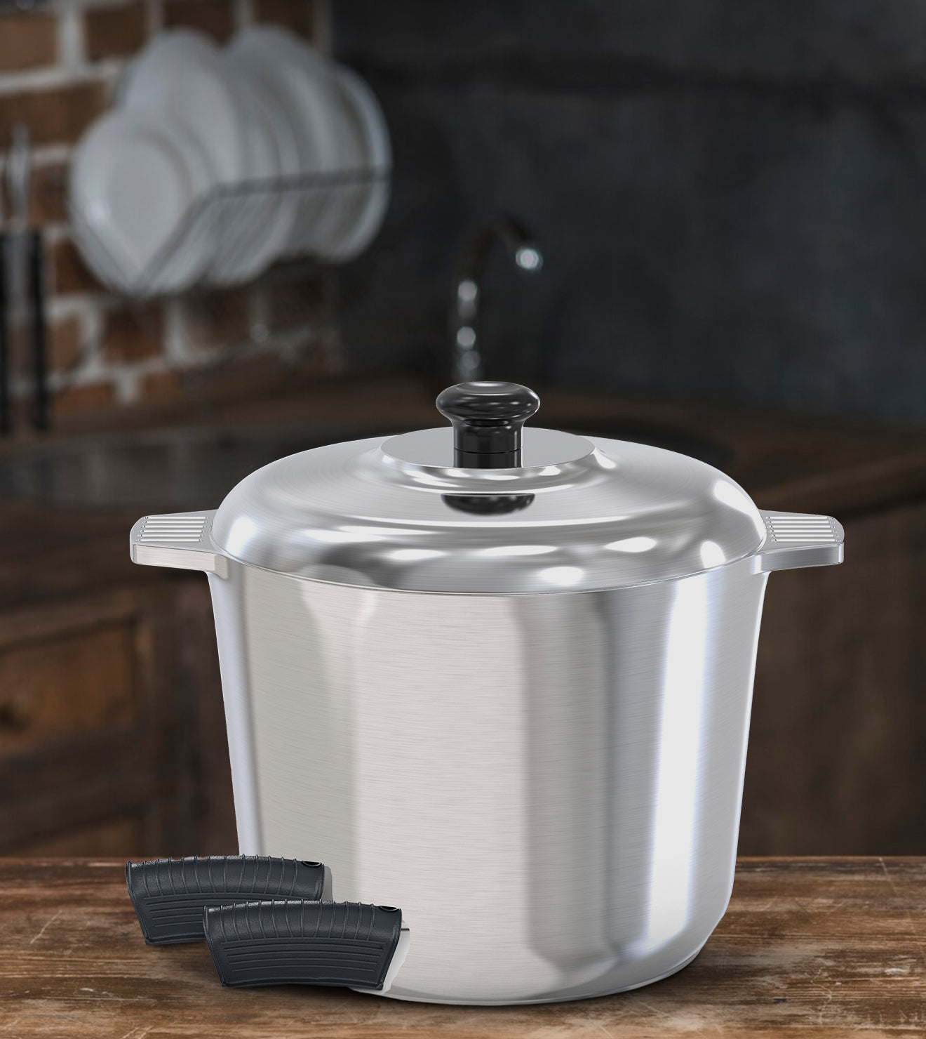 Stock Pot with Lid 14 Quarts - Tampa Home & Garden Store
