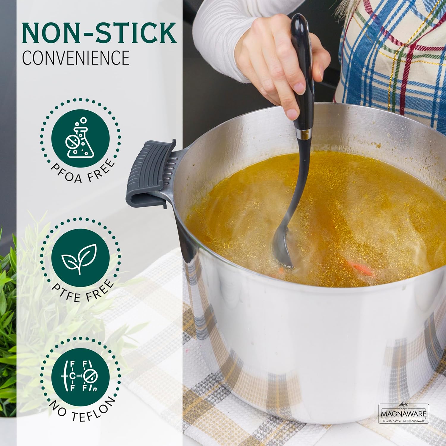 Stock Pot with Lid 18 Quarts - Tampa Home & Garden Store