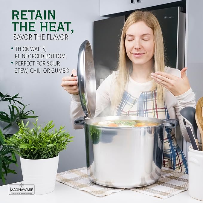 Stock Pot with Lid 18 Quarts - Tampa Home & Garden Store