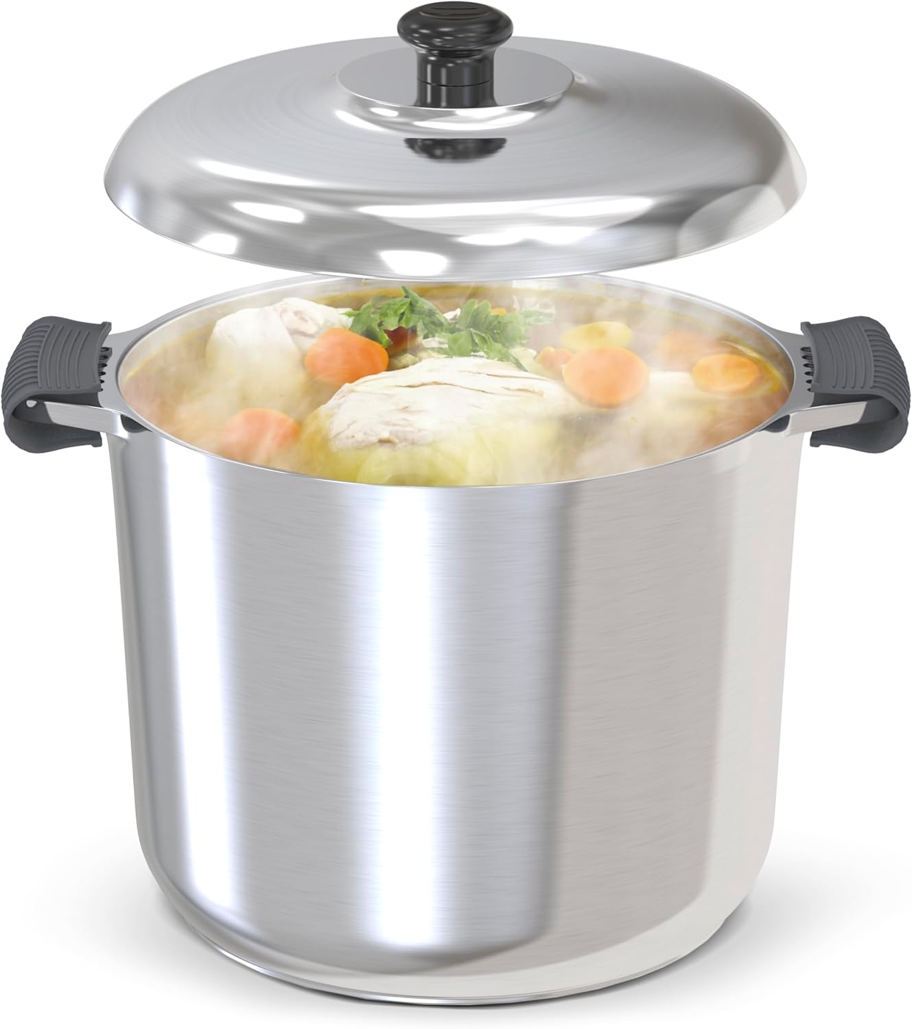 Stock Pot with Lid 18 Quarts - Tampa Home & Garden Store