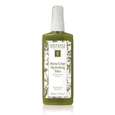 Eminence Stone Crop Hydrating Mist spray bottle, 4.2 oz, green bottle, Nava Beauty toner on Tampa Home & Garden Store