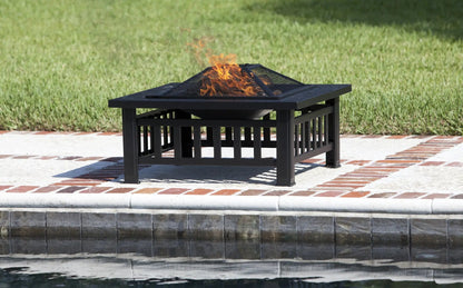 Stonemont Square Fire Pit - Tampa Home & Garden Store