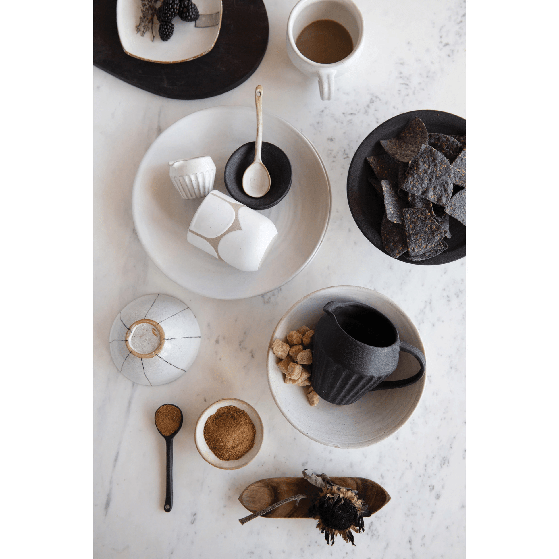 Stoneware Dinner Plate with White Matte Glaze - Tampa Home & Garden Store