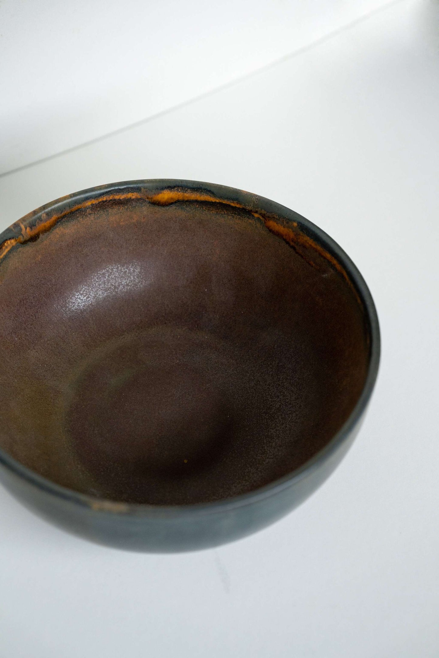 Handcrafted Rust Stoneware And Nesting Bowl Set