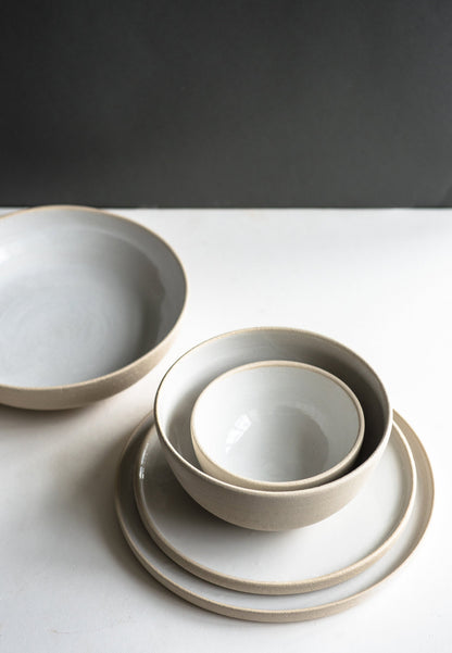 Handmade Stoneware and Ceramic Dinner Set