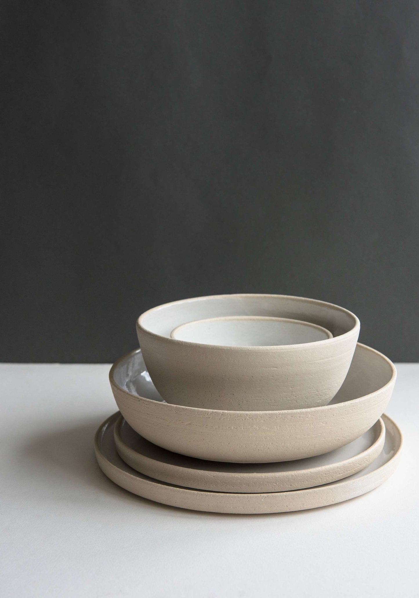 Handmade Stoneware Ceramic Plates And Dinnerware
