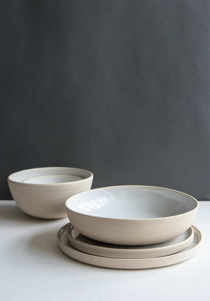 Handmade Stoneware Ceramic Plates And Dinnerware