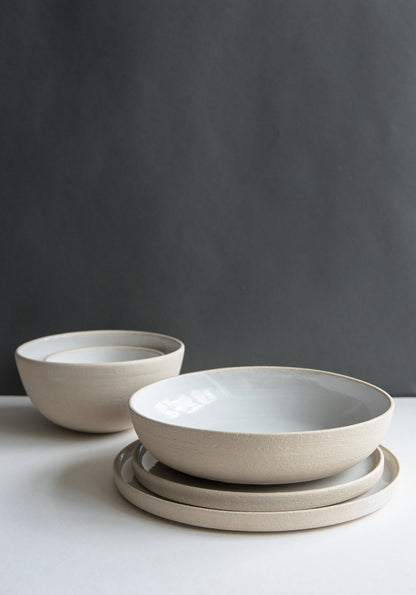 Handmade Stoneware and Ceramic Dinner Set