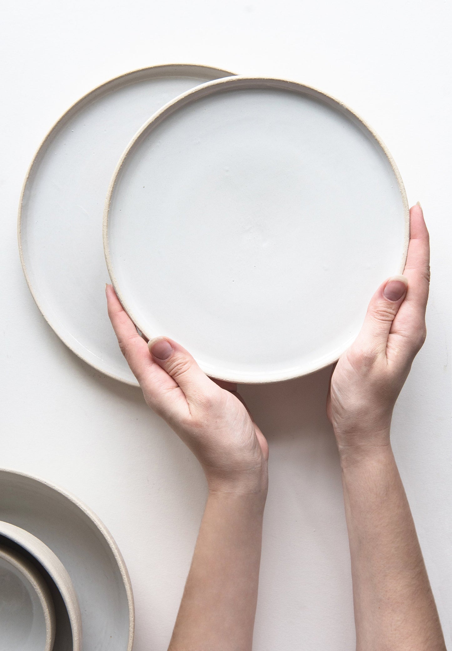 Handmade Stoneware and Ceramic Dinner Set