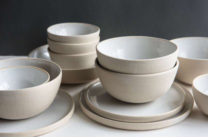 Handmade Stoneware Ceramic Plates And Dinnerware