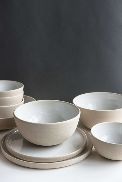 Handmade Stoneware Ceramic Plates And Dinnerware