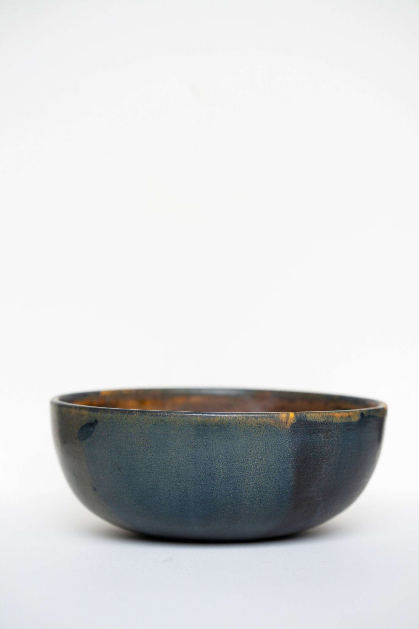 Handcrafted Rust Stoneware And Nesting Bowl Set
