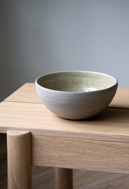 Textured Concrete Stoneware Bowl for Daily Use
