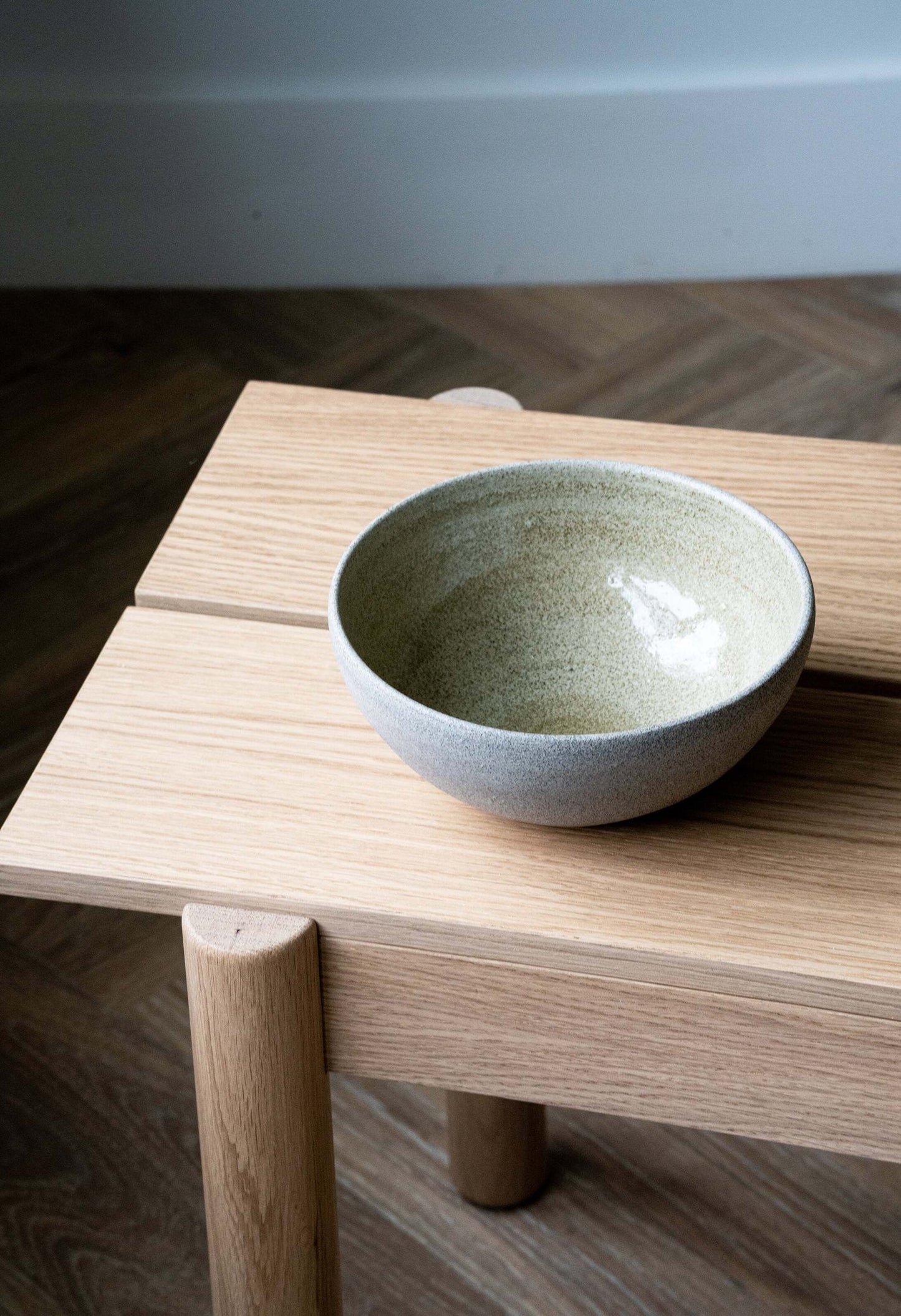 Textured Concrete Stoneware Bowl for Daily Use