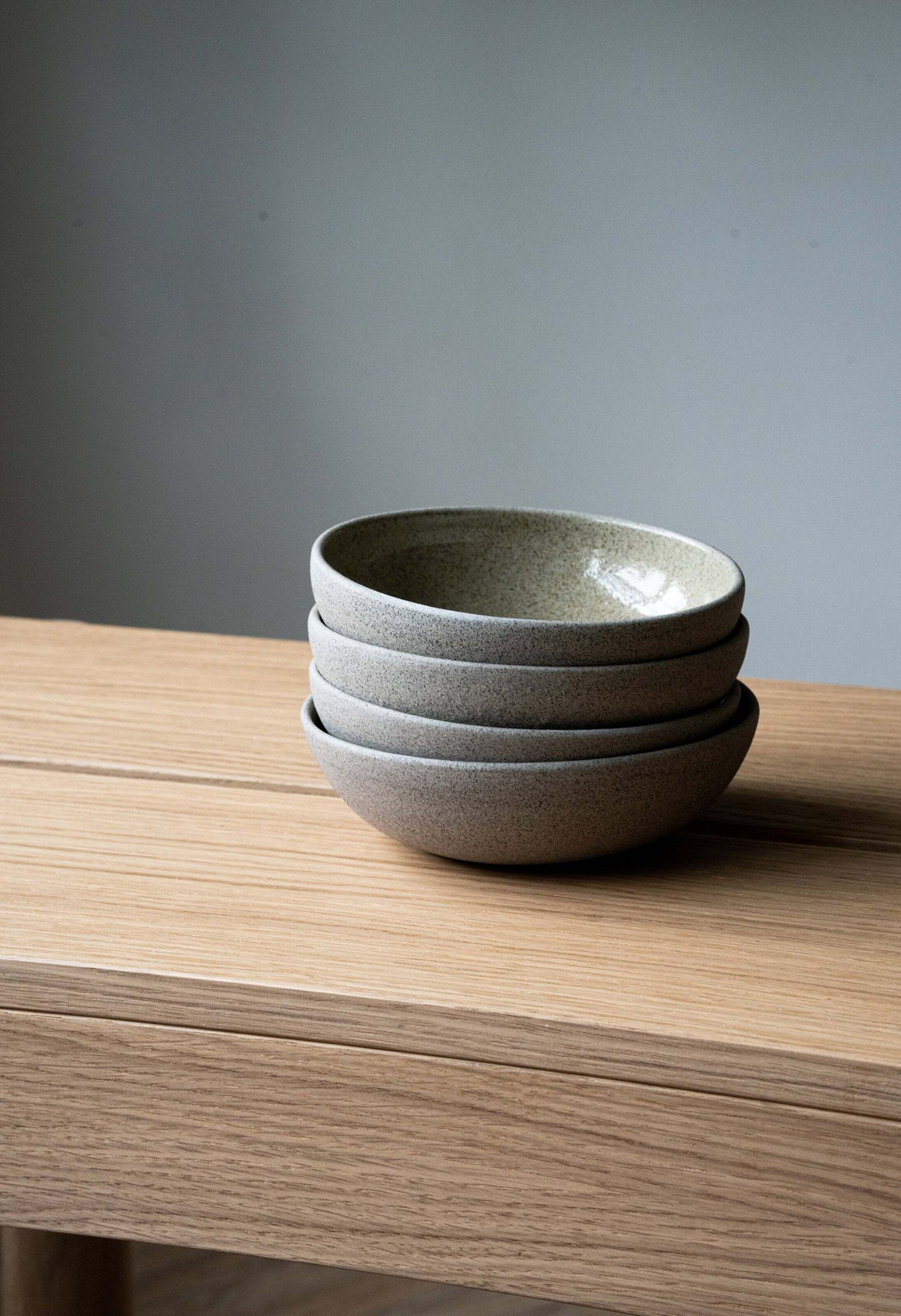 Stoneware Mini Bowl and Textured Concrete Look