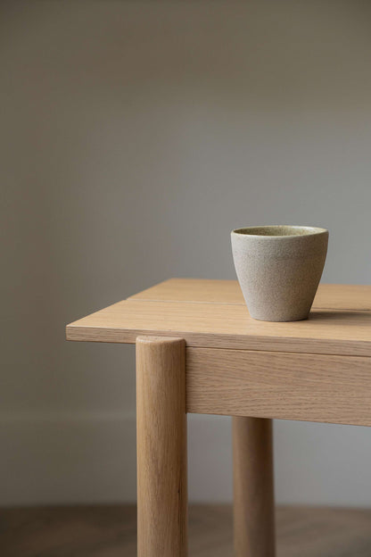 Glossy Concrete Finish and Stoneware Mug