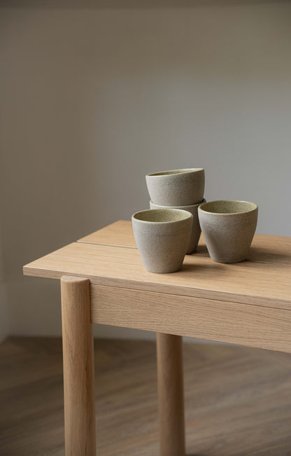 Glossy Concrete Finish and Stoneware Mug