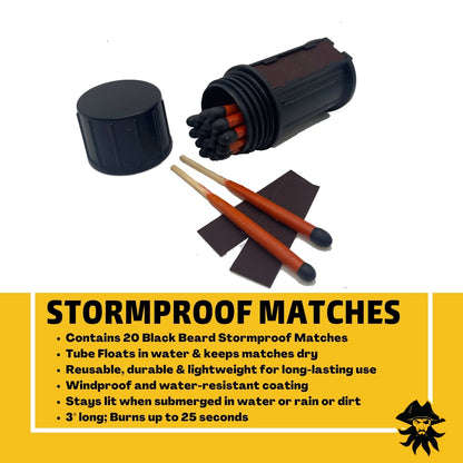 Stormproof Fire Matches | Water Proof Matches for Camping - Tampa soil911.com