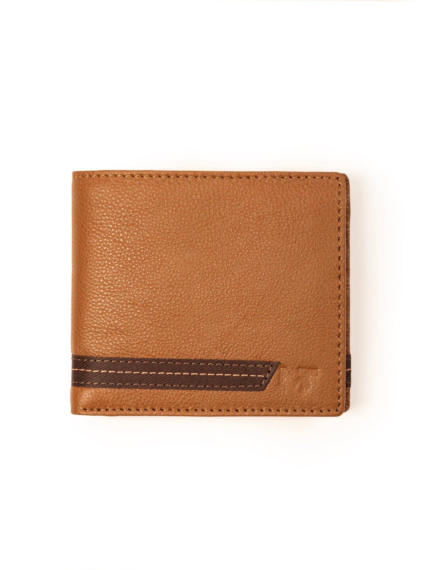 Stripe Brown Men's Wallet - Tampa Home & Garden Store
