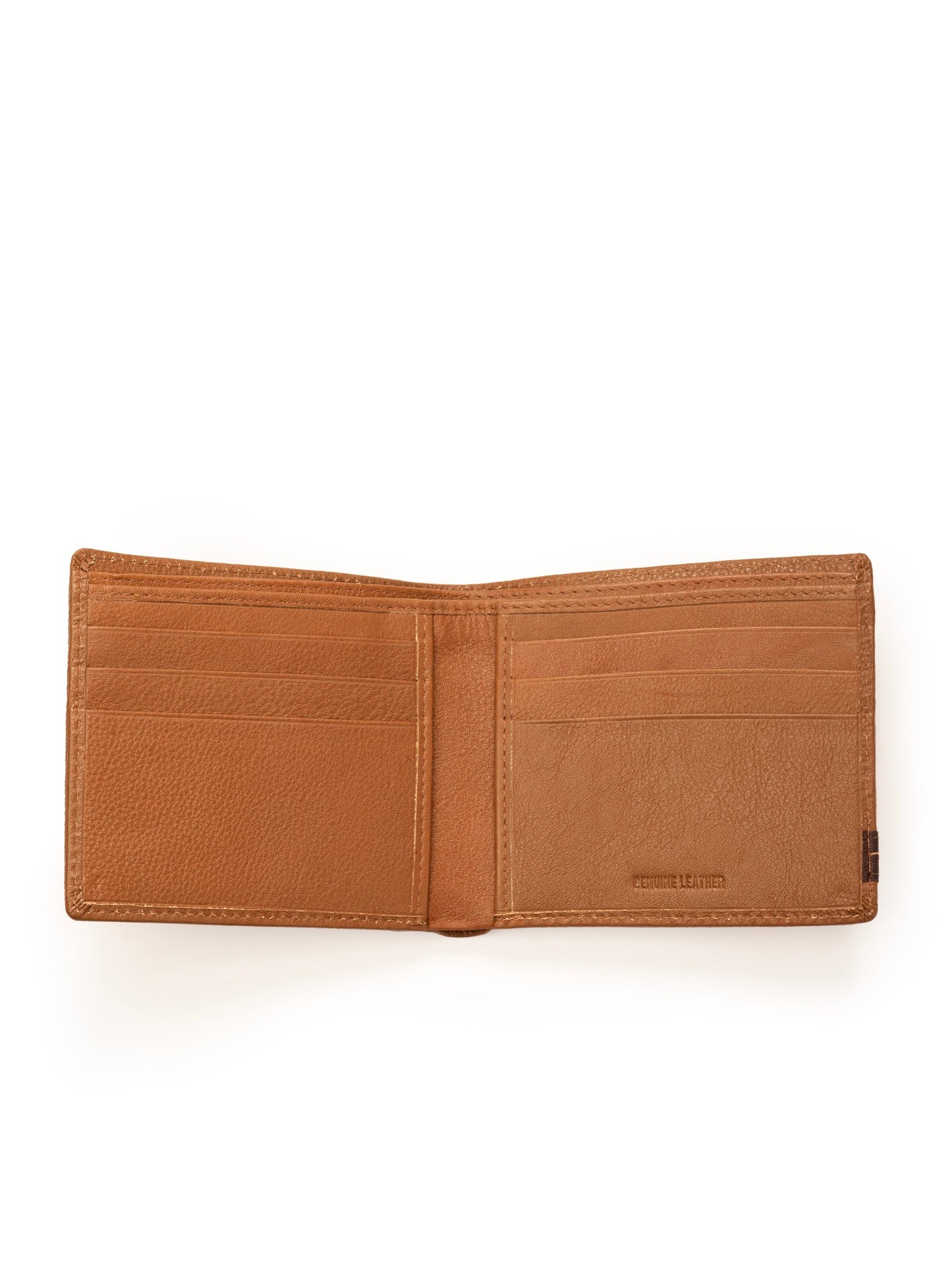 Stripe Brown Men's Wallet - Tampa Home & Garden Store
