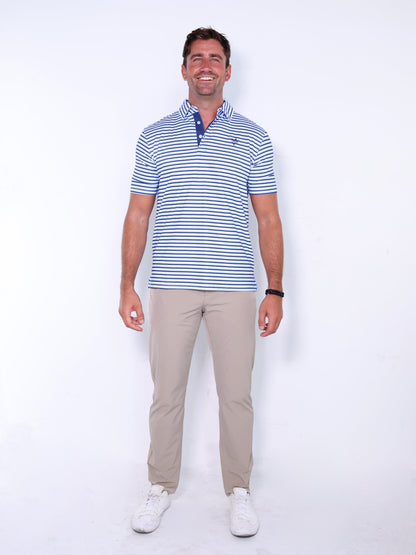Seaport Pants by White Water Life, khaki chinos worn by a male model on Tampa Home & Garden Store
