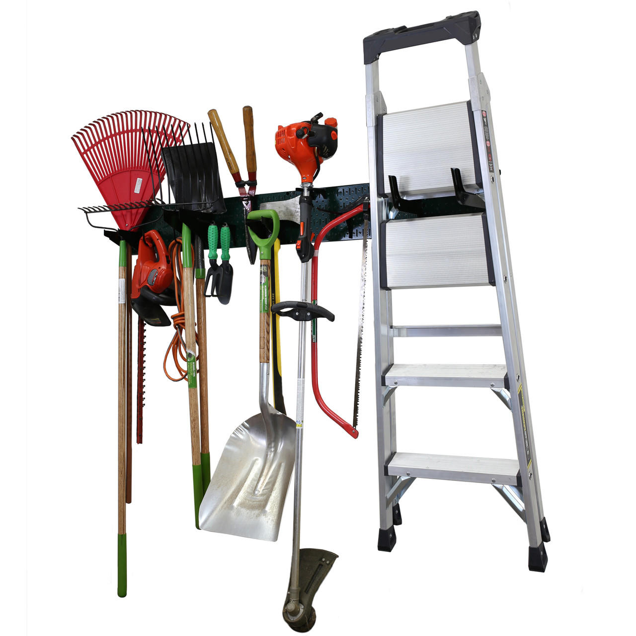 Garage Wall Tool Storage Rack and Accessories