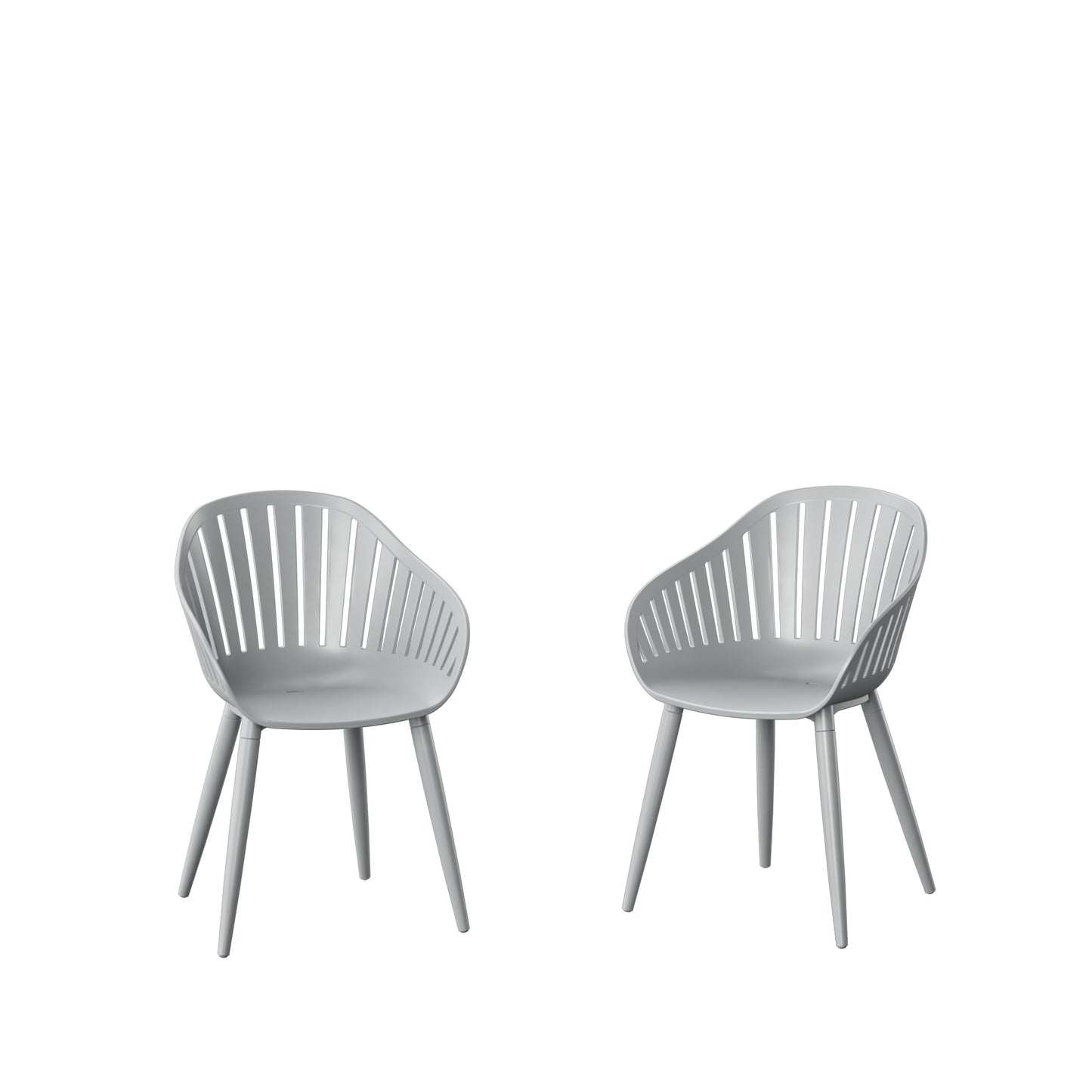 Nassau Resin and Aluminum Chairs 4-piece outdoor set by LifestyleGarden US on Tampa Home & Garden Store