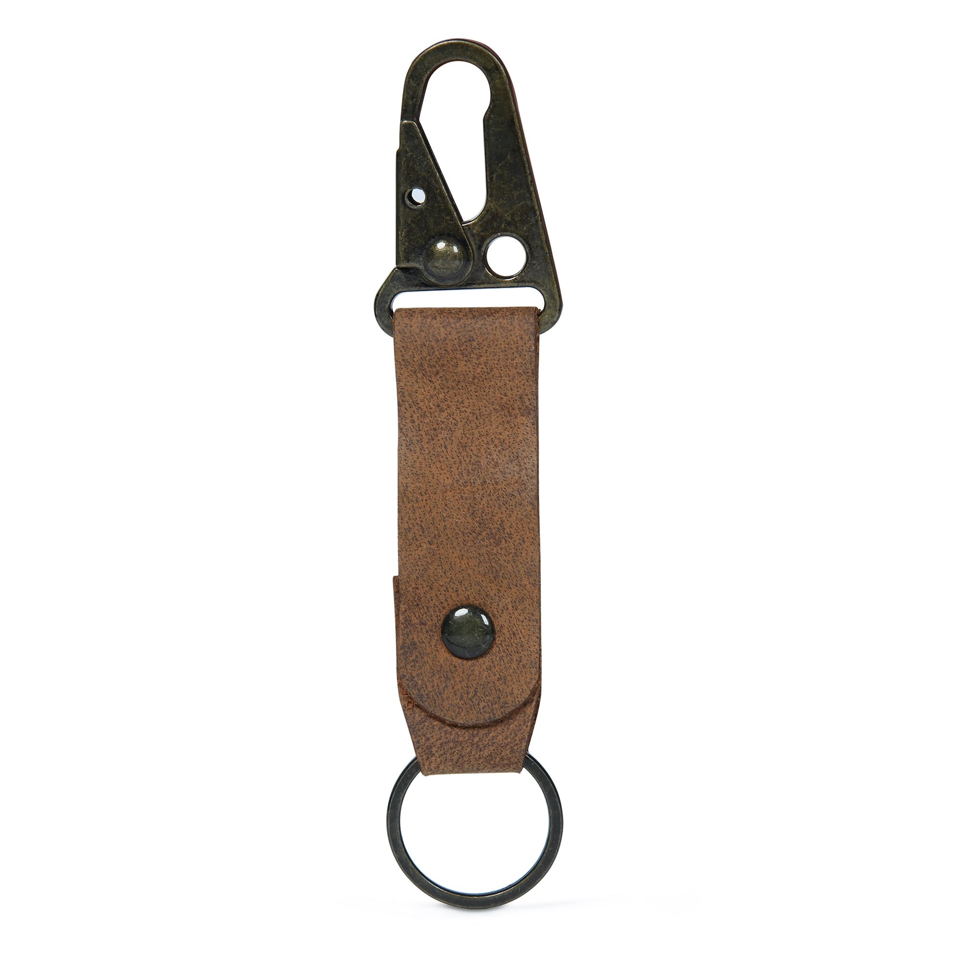 Stylish Genuine Leather Keychain - Tampa Home & Garden Store