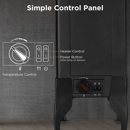Suburbs TS17 Electric Fireplace Stove Heater - Tampa Home & Garden Store