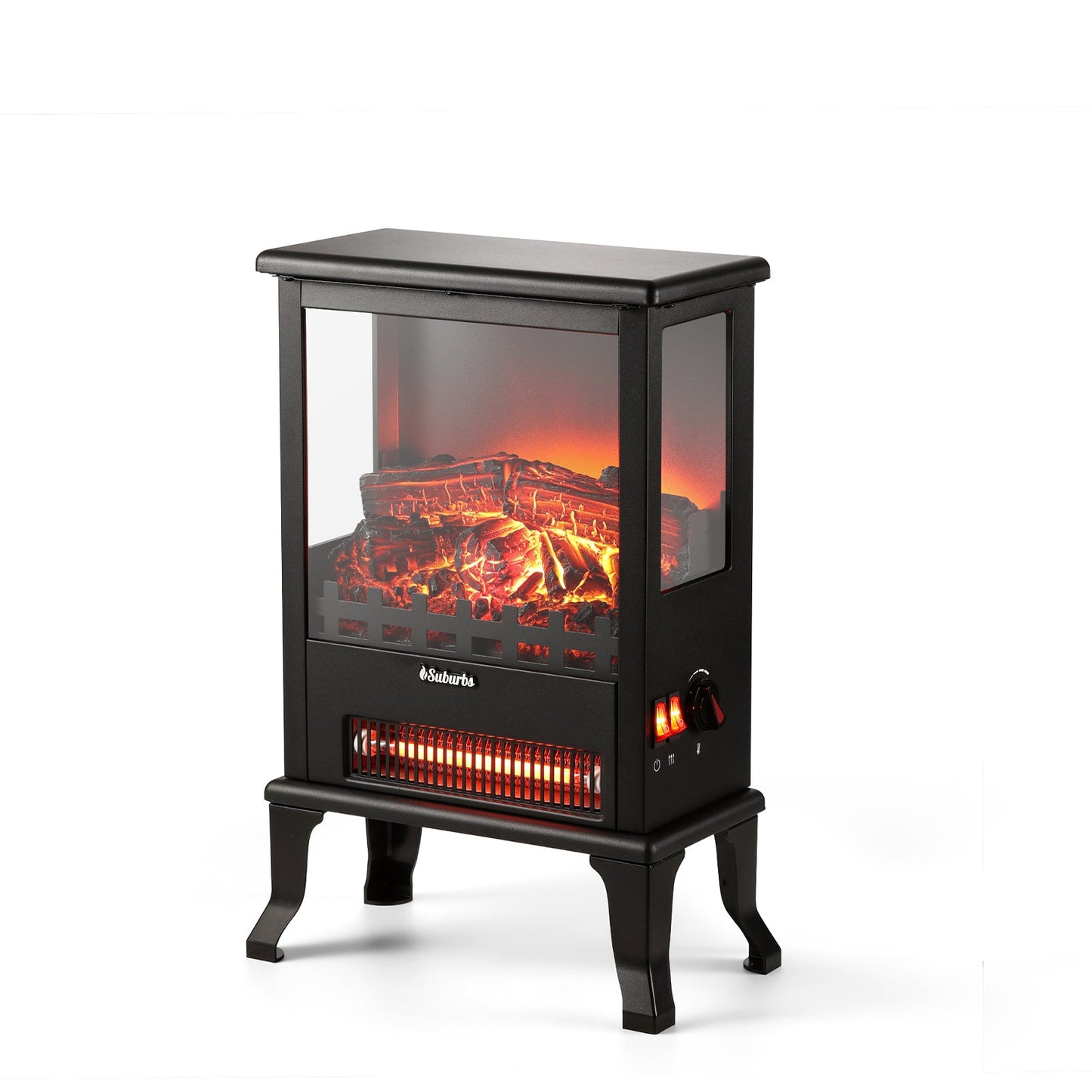 Suburbs TS17Q Electric Fireplace Stove Heater - Tampa Home & Garden Store