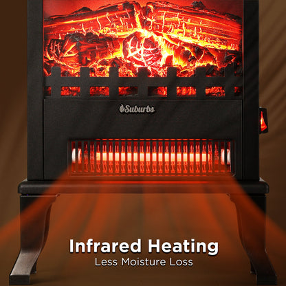 Suburbs TS17Q Electric Fireplace Stove Heater - Tampa Home & Garden Store