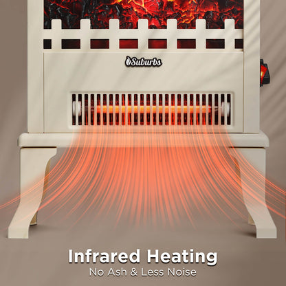 Suburbs TS17Q Electric Fireplace Stove Heater - Tampa Home & Garden Store