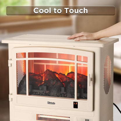 Suburbs TS25 Smart Electric Fireplace Stove Heater, WiFi Enabled - Tampa Home & Garden Store
