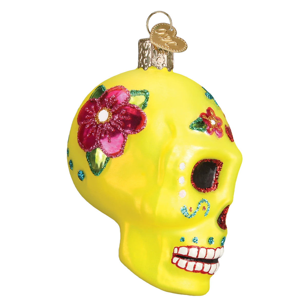 Sugar Skull Ornament - Tampa Home & Garden Store