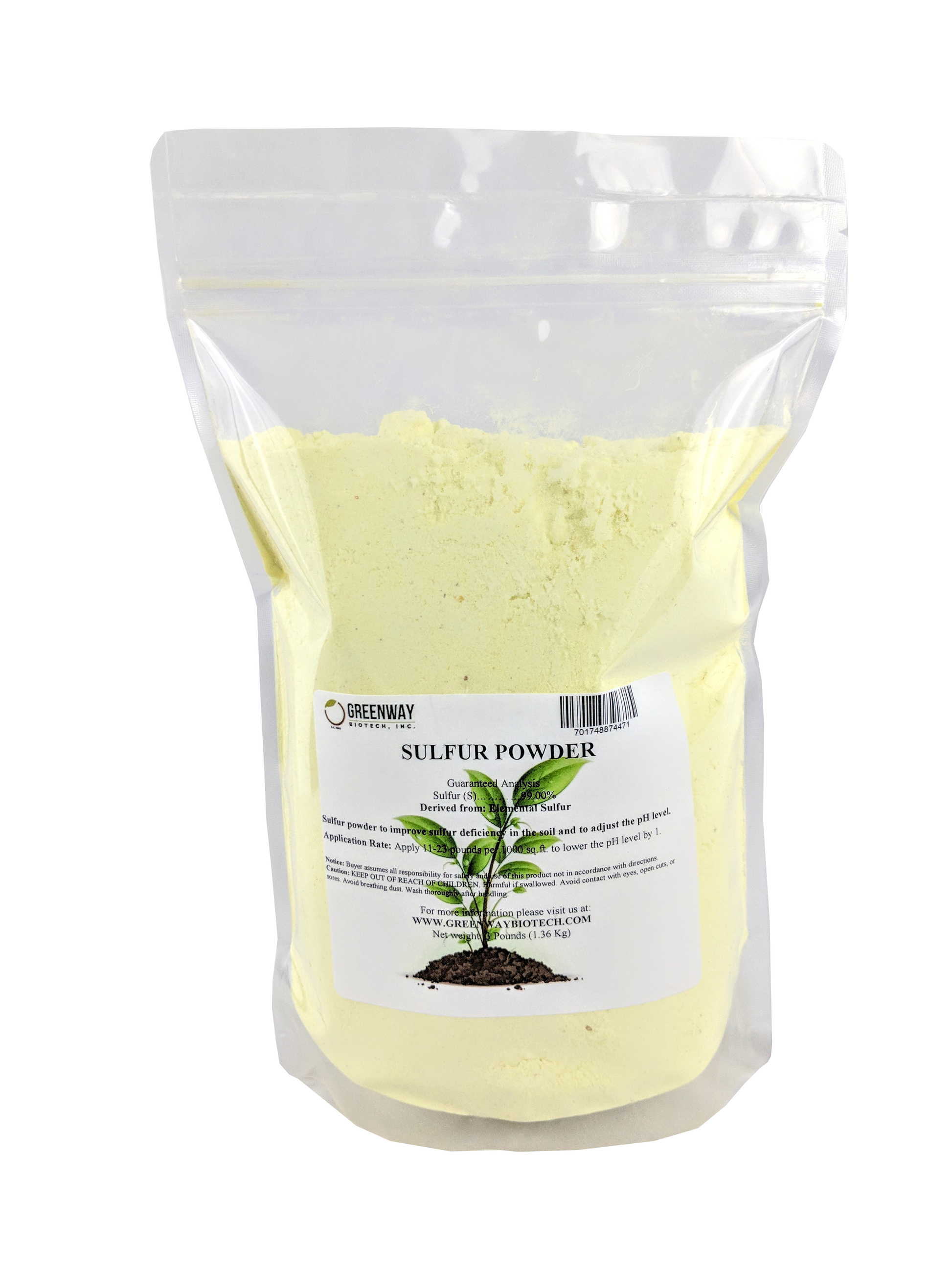 Sulfur Powder for Plants | Pure Sulfur Powder - Tampa Home & Garden Store