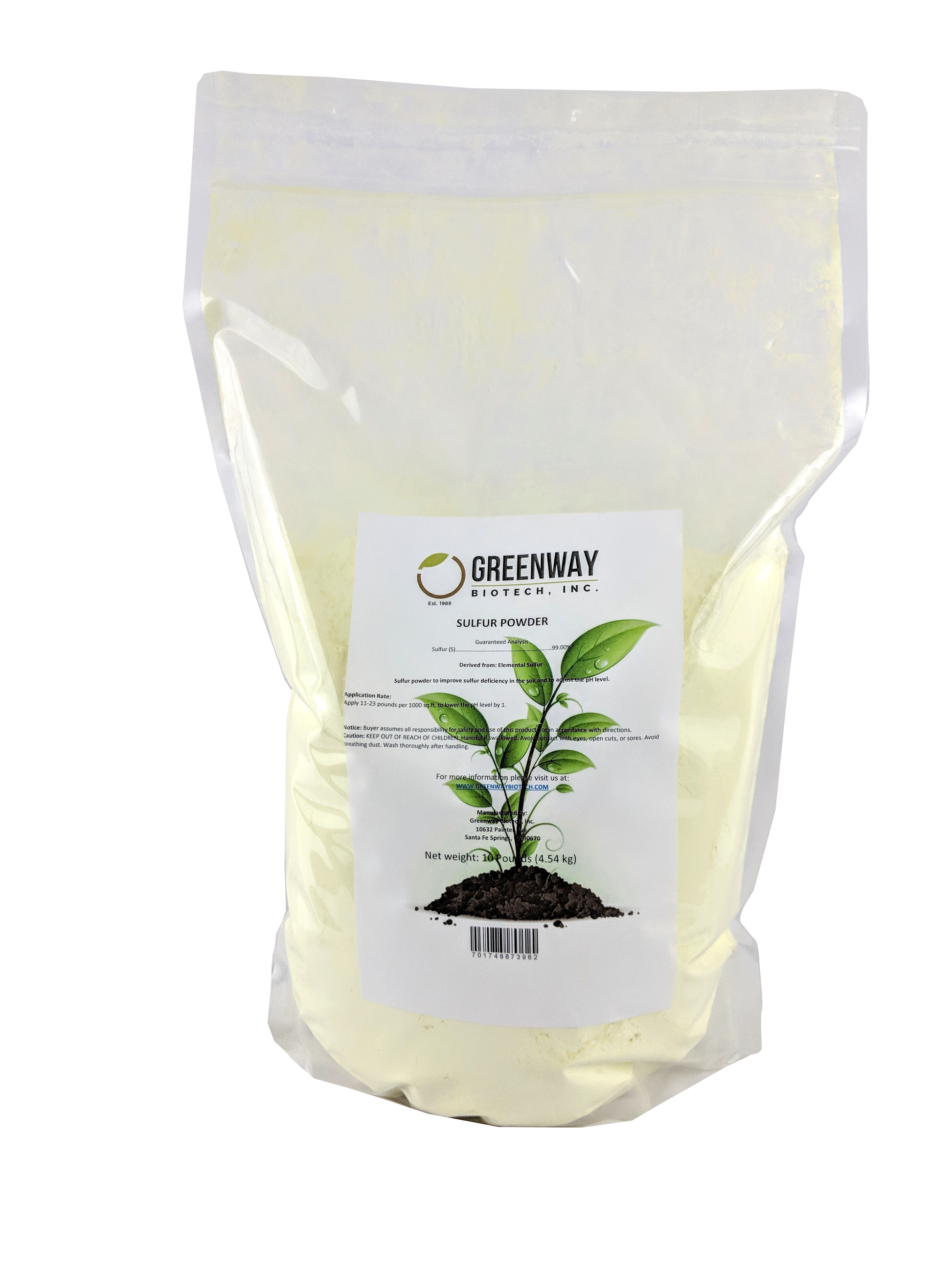 Sulfur Powder for Plants | Pure Sulfur Powder - Tampa Home & Garden Store