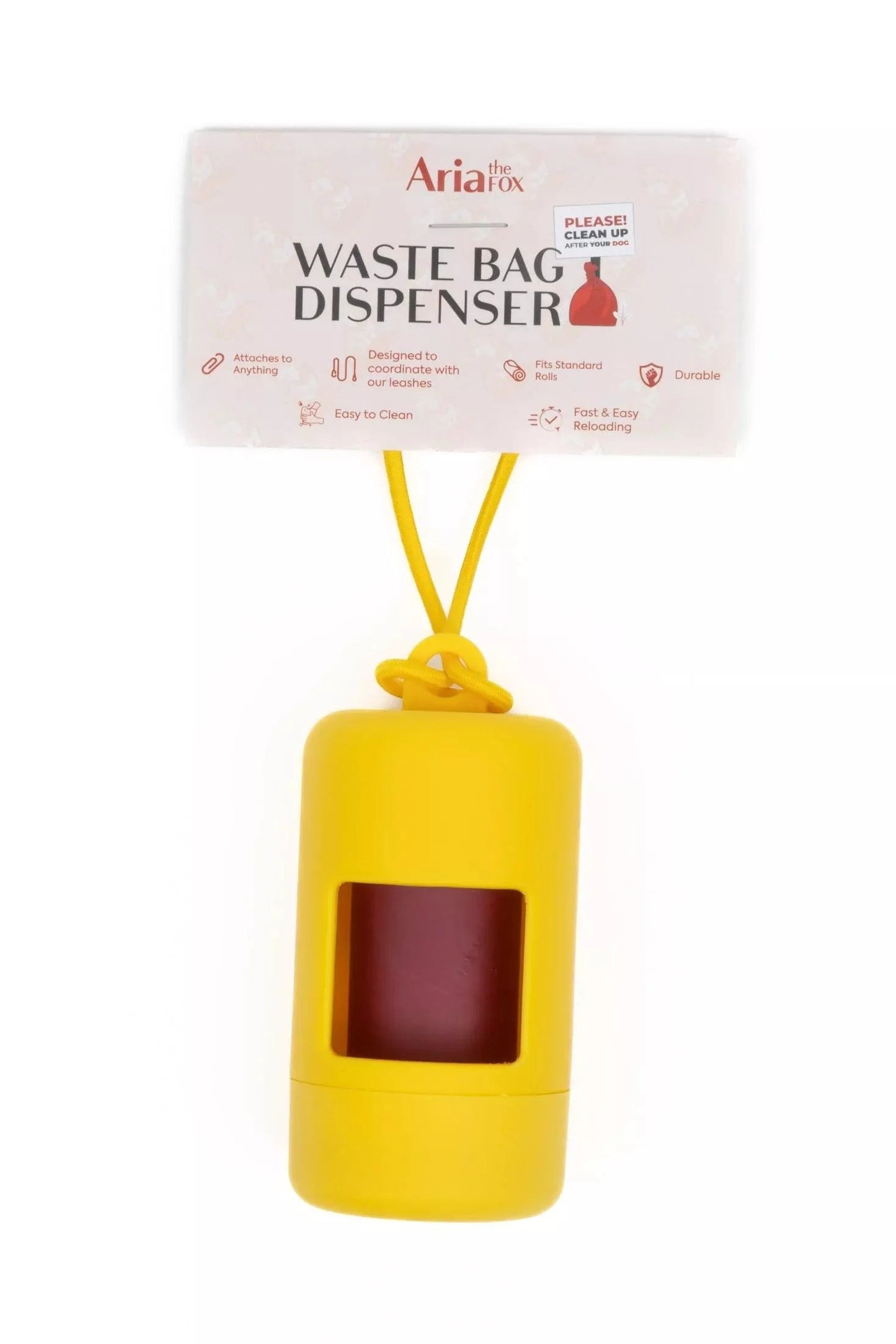 Sun-kissed Yellow Waste Bag Dispenser - Tampa Home & Garden Store