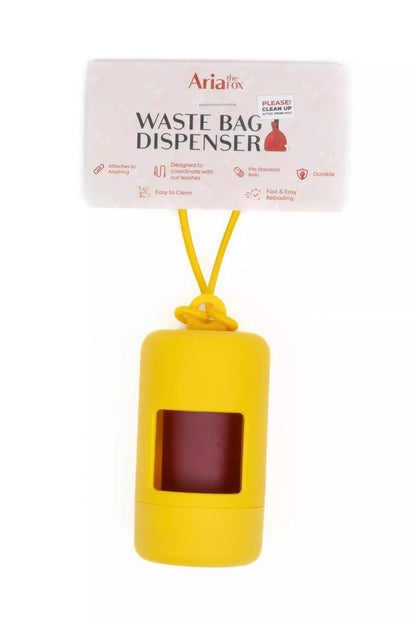Sun-kissed Yellow Waste Bag Dispenser - Tampa Home & Garden Store