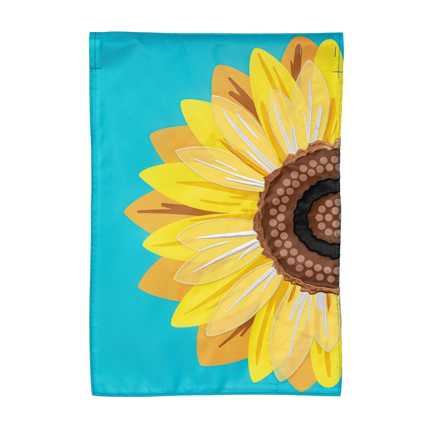 Sunflower Basic Applique Garden Flag - Tampa Home & Garden Store