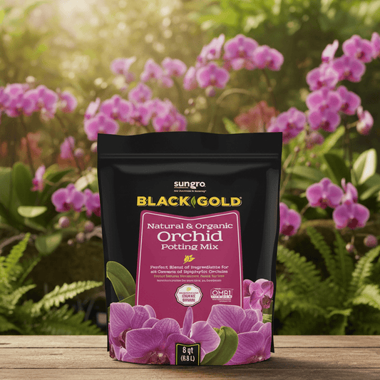 Tierra para macetas para orquídeas Black Gold Mix | Tierra para orquídeas Mix