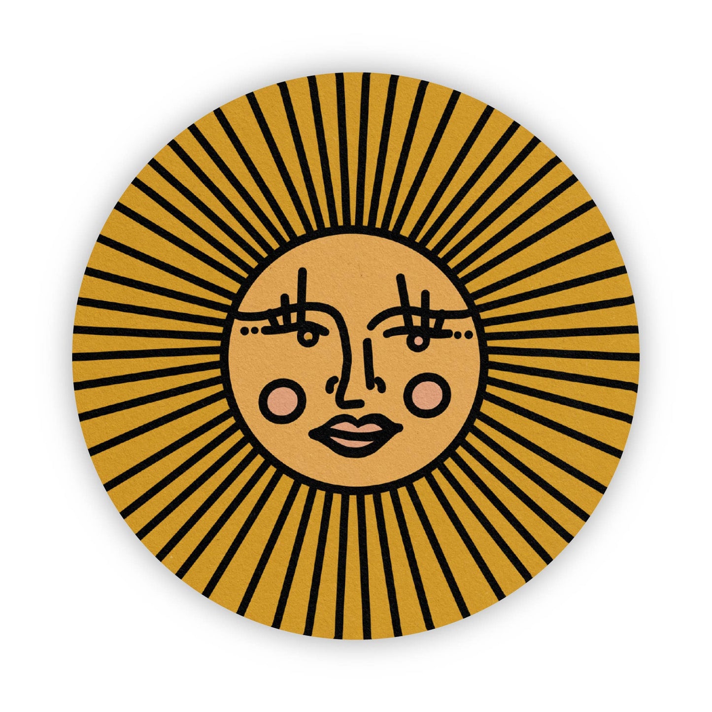 Sunshine Sun - Vinyl Sticker - Tampa Home & Garden Store