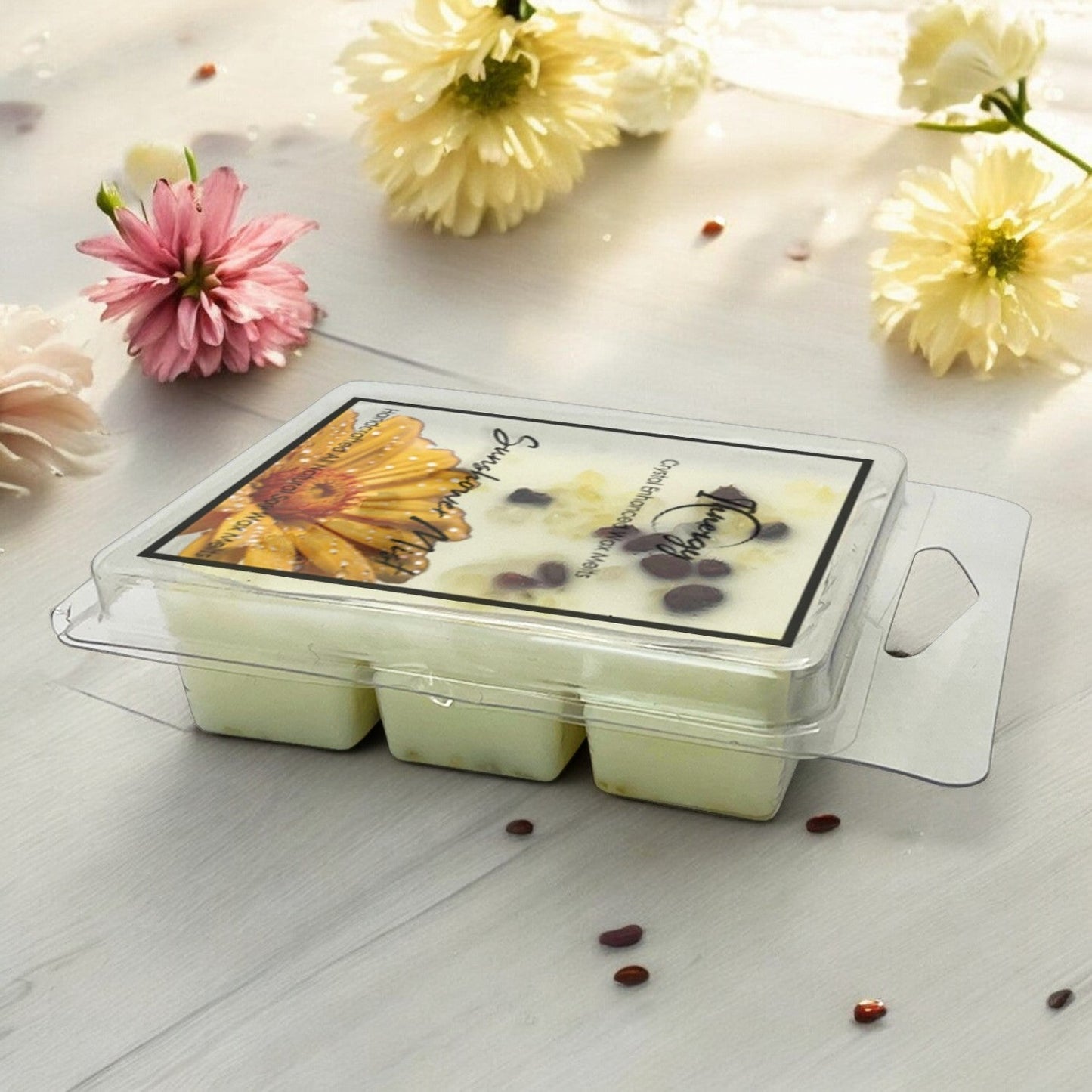 Sunshower Mist Crystal-Enhanced Premium Coconut-Soy Wax Melts - Tampa Home & Garden Store